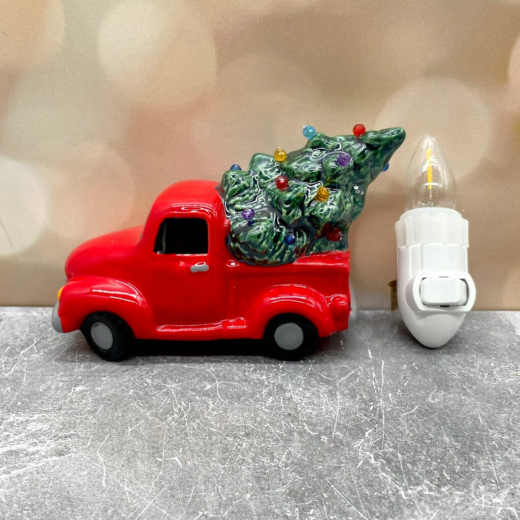 *PRE-ORDER: Truck with Tree Night Light