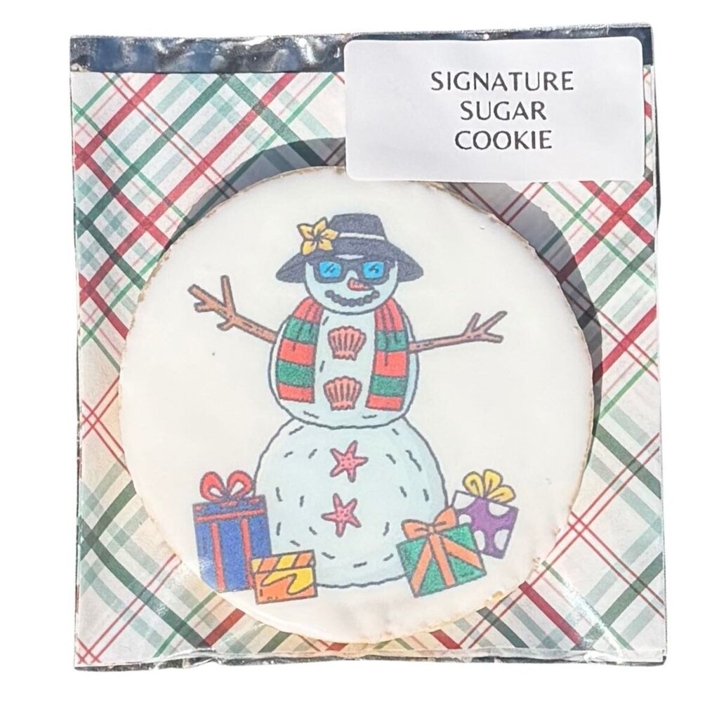 Snowman Cookie