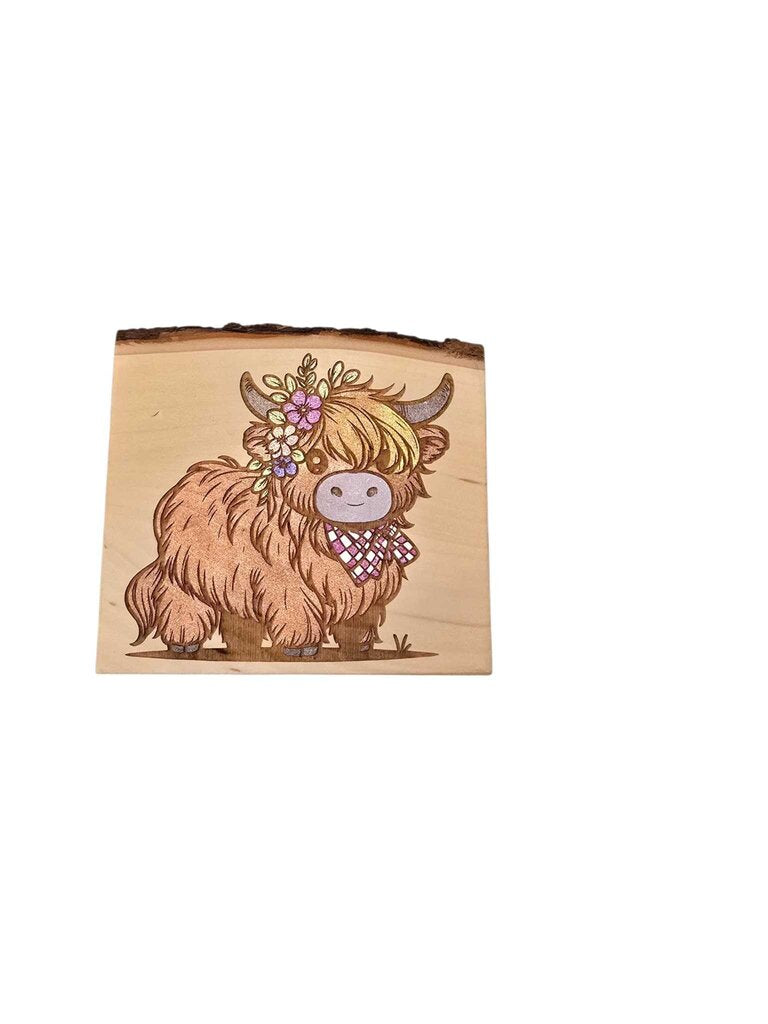 Cutie Floral Cow