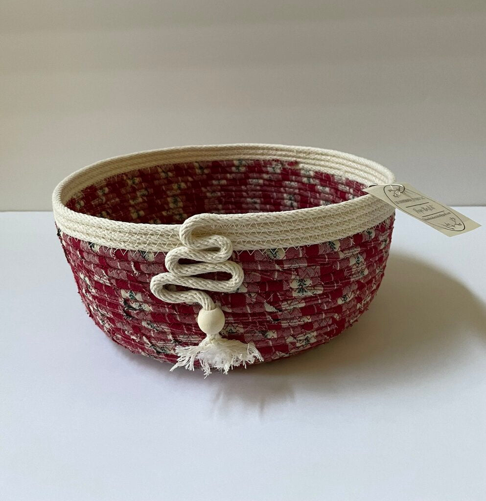 Christmas Tree Rope Basket