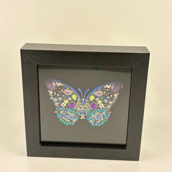 BEAUTIFUL SPARKLY BUTTERFLY IN 5X5 BLK SB - view 1
