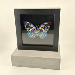 BEAUTIFUL SPARKLY BUTTERFLY IN 5X5 BLK SB - view 2