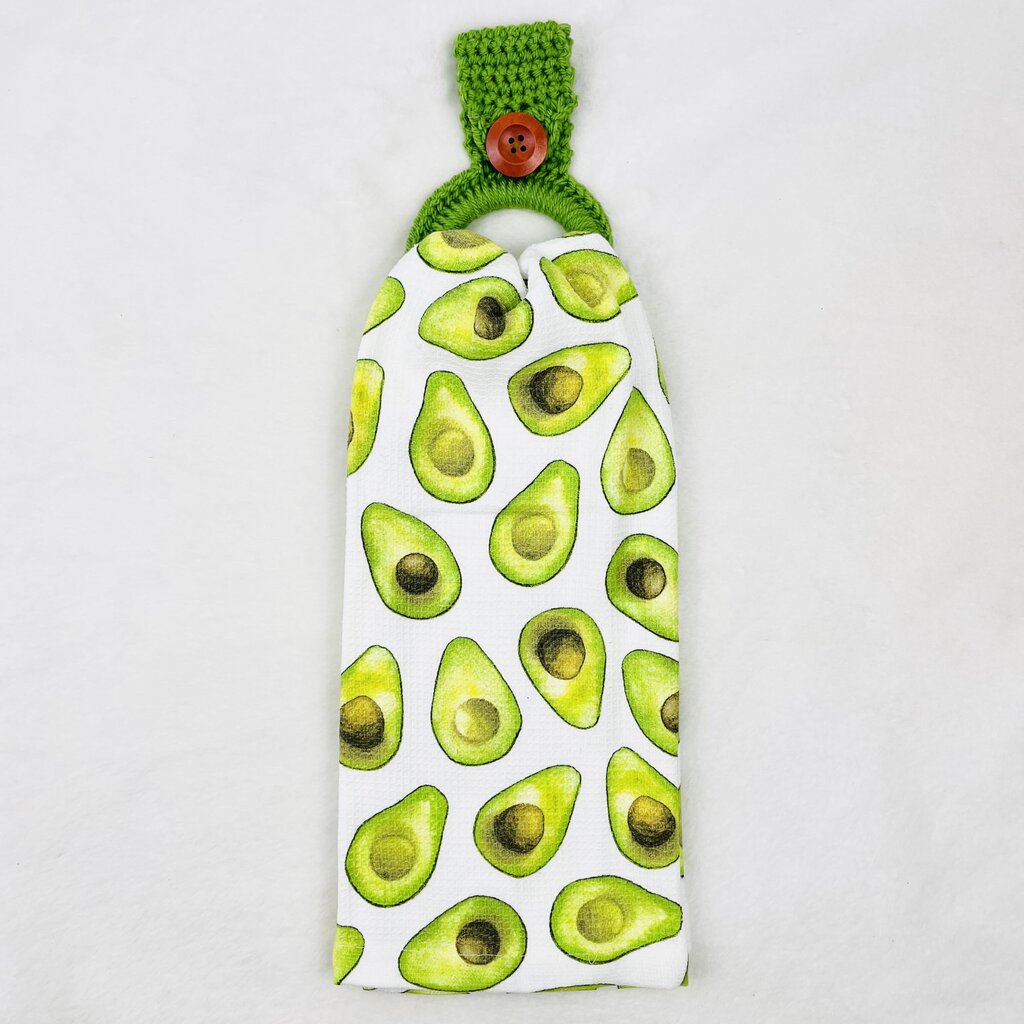 Hanging Towel Set - Avocados