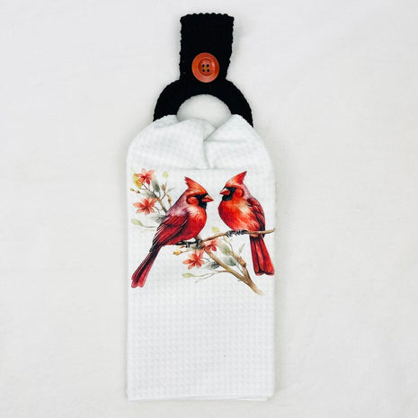 Hanging Towel Set - Cardinal Pair