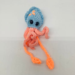 Blue and Orange Fidget Squid - view 2