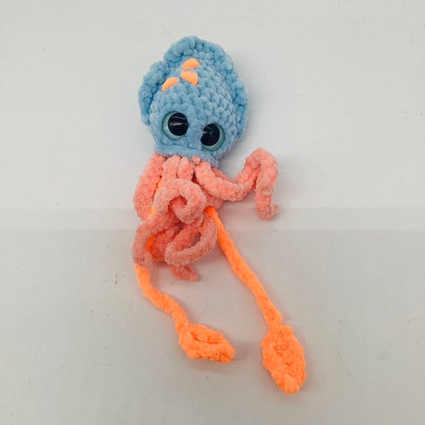 Blue and Orange Fidget Squid