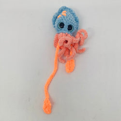 Blue and Orange Fidget Squid - view 3