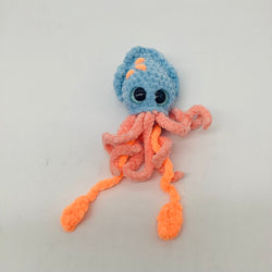 Blue and Orange Fidget Squid - view 5
