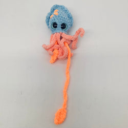 Blue and Orange Fidget Squid - view 4
