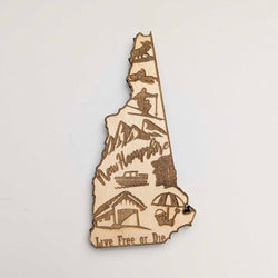 Magnet NH Iconic natural wood - view 1