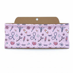Pink Nurse Soft Stretch Twist Knot Headband | CrystalxClear Collection - view 2