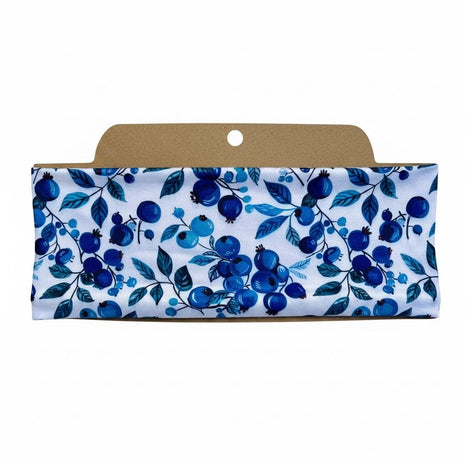 Blueberry Soft Stretch Twist Knot Headband | CrystalxClear Collection