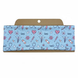 Blue Nurse Soft Stretch Twist Knot Headband | CrystalxClear Collection - view 2