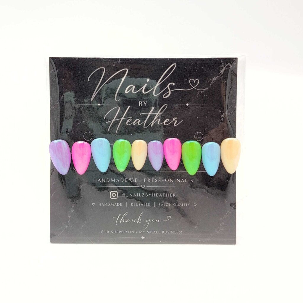 Kids Cotton Candy - Short Almond