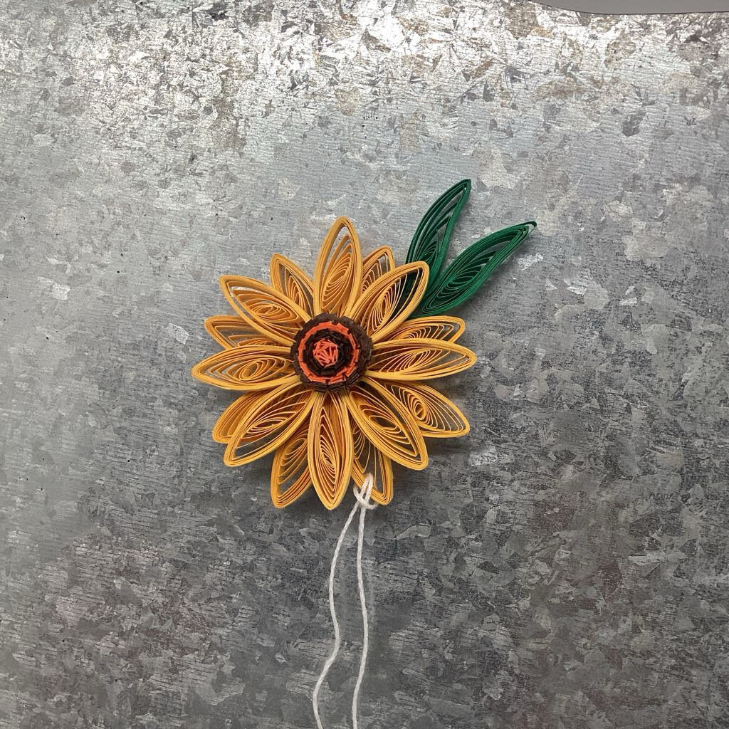 Sunflower Magnet 3D