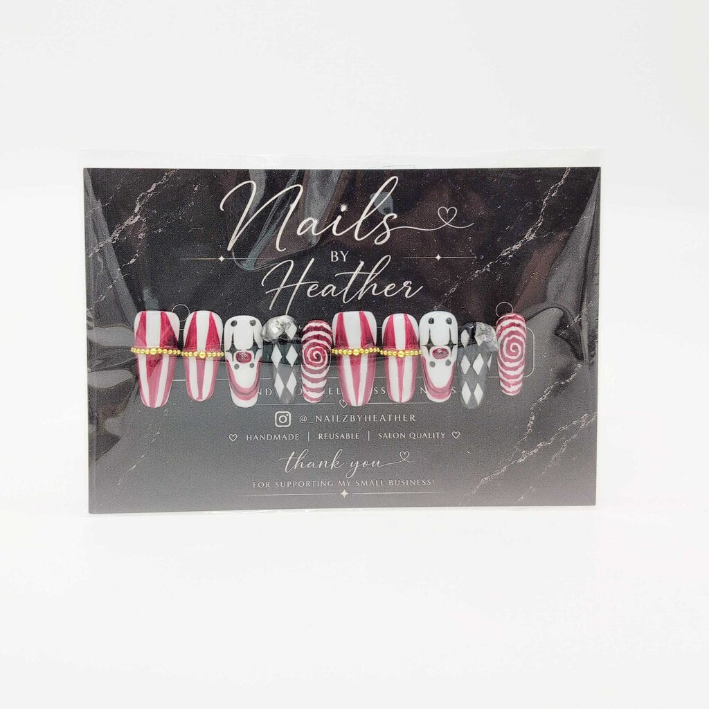Halloween Clown Set - Long Coffin