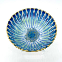 Serving Bowl-Blue/Green Peacock - view 1