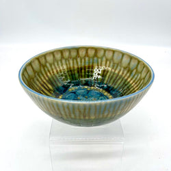 Serving Bowl-Storm/Green FP - view 2