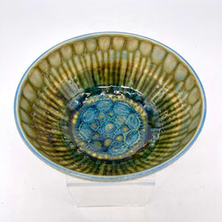 Serving Bowl-Storm/Green FP - view 1