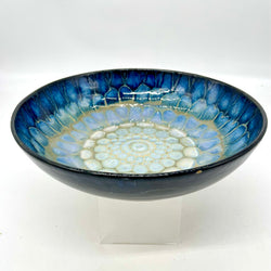 Serving Bowl- Blue/Obsidian FP - view 1