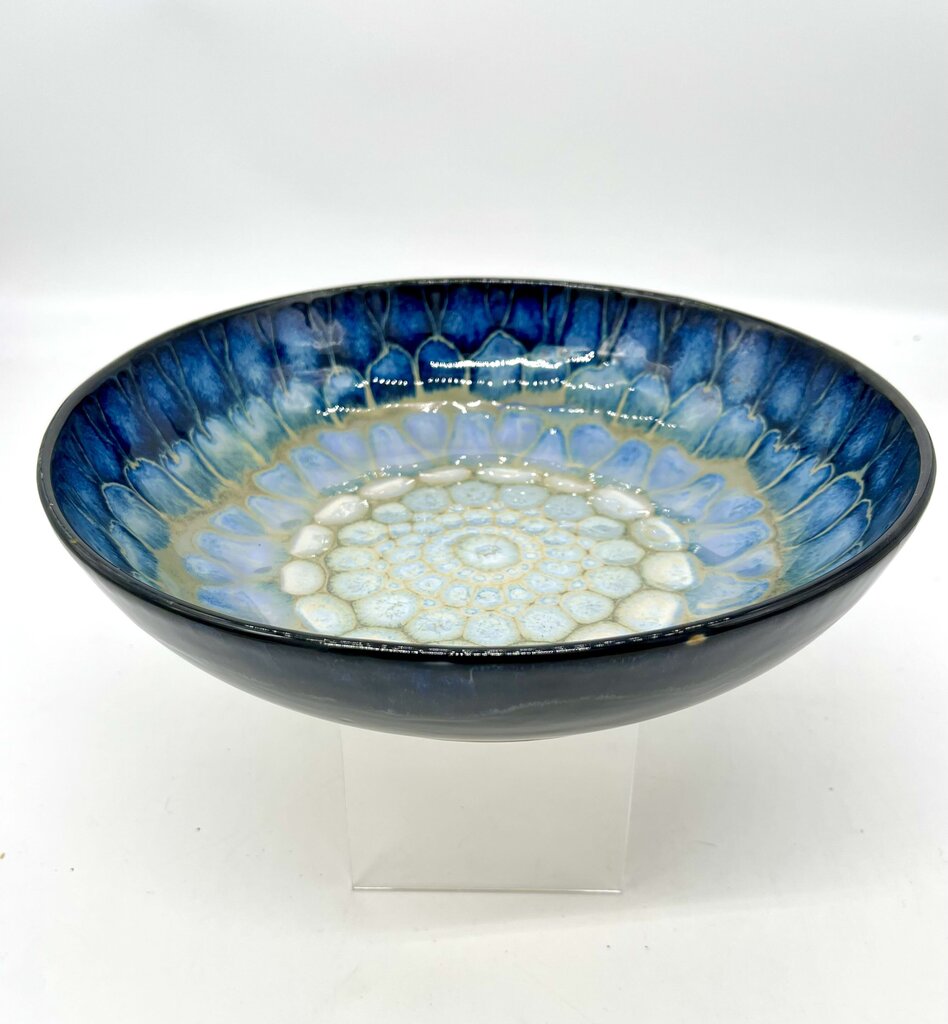 Serving Bowl- Blue/Obsidian FP