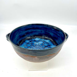 Casserole Dish-Sapphire/Copper - view 1