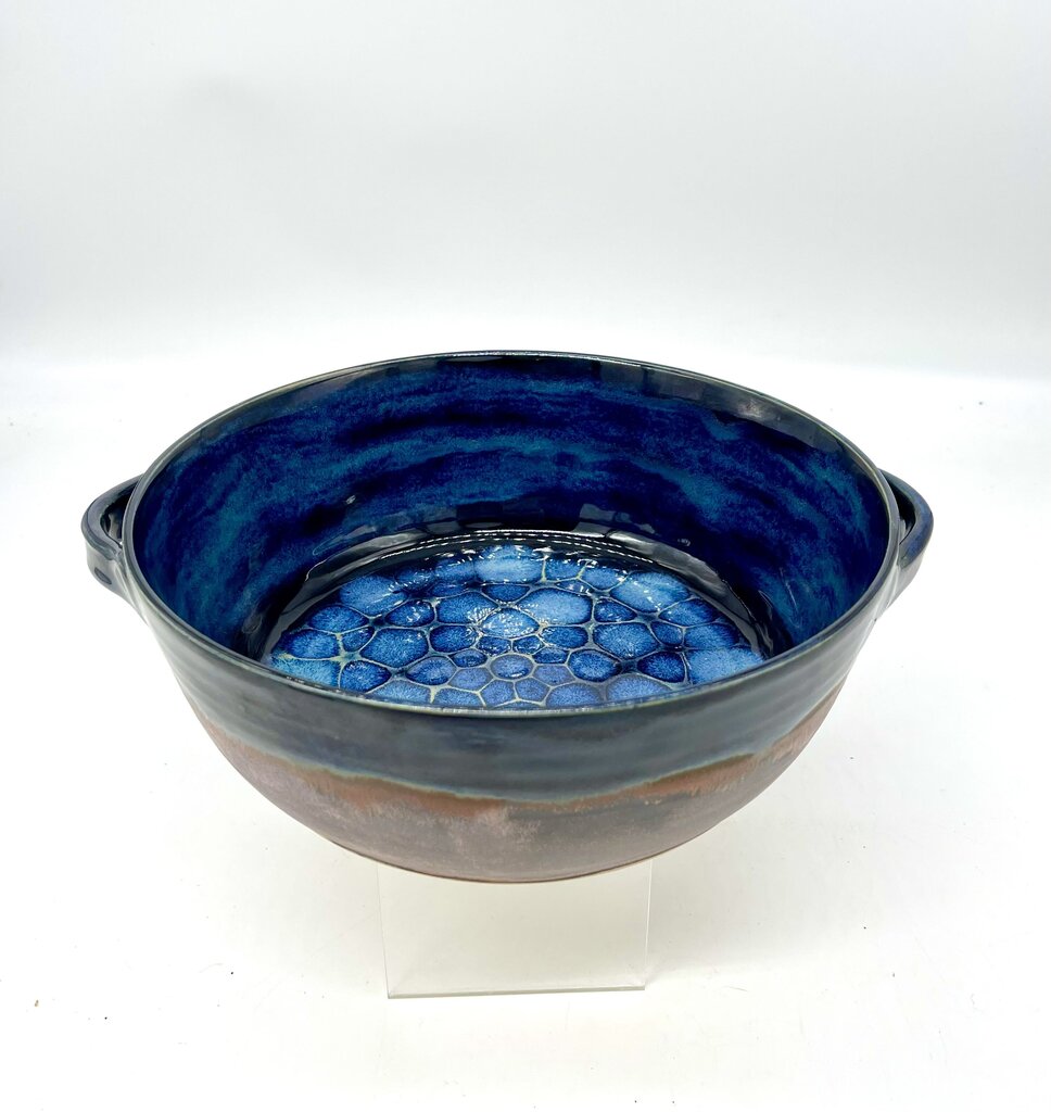 Casserole Dish-Sapphire/Copper