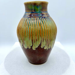 Vase- Iron Luster Iridescent Flux - view 1