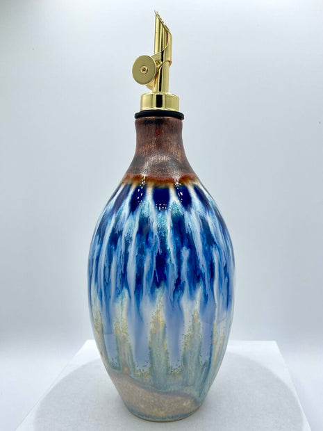 Oil Cruet- Copper/Cobalt Flux