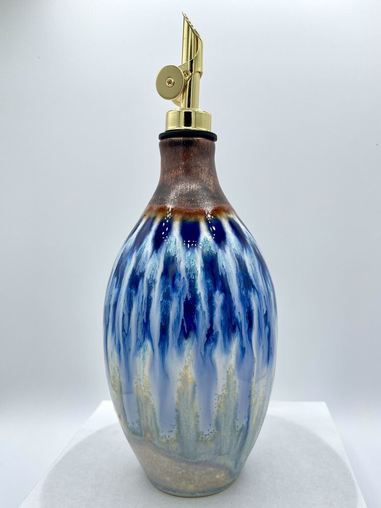 Oil Cruet- Copper/Cobalt Flux