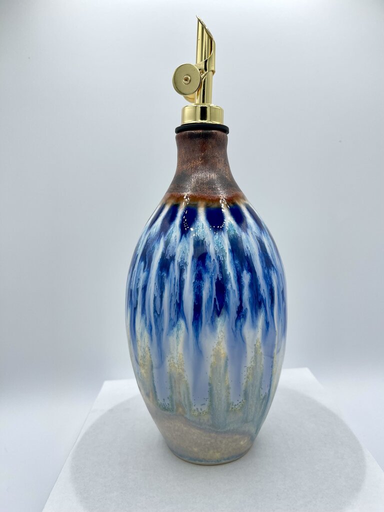 Oil Cruet- Copper/Cobalt Flux