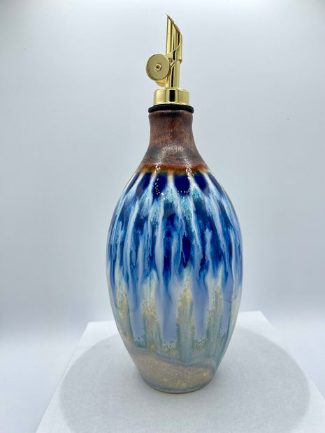 Oil Cruet- Copper/Cobalt Flux