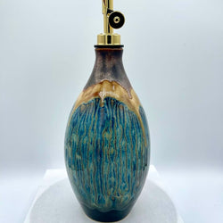 Oil Cruet- Copper/Sapphire FP - view 1