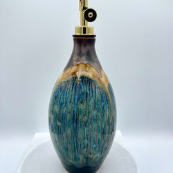 Oil Cruet- Copper/Sapphire FP - view 3