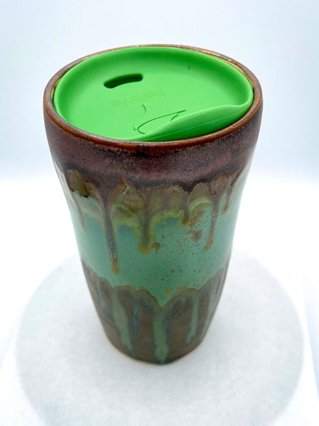 Travel Cup- Copper/Seaweed Flux