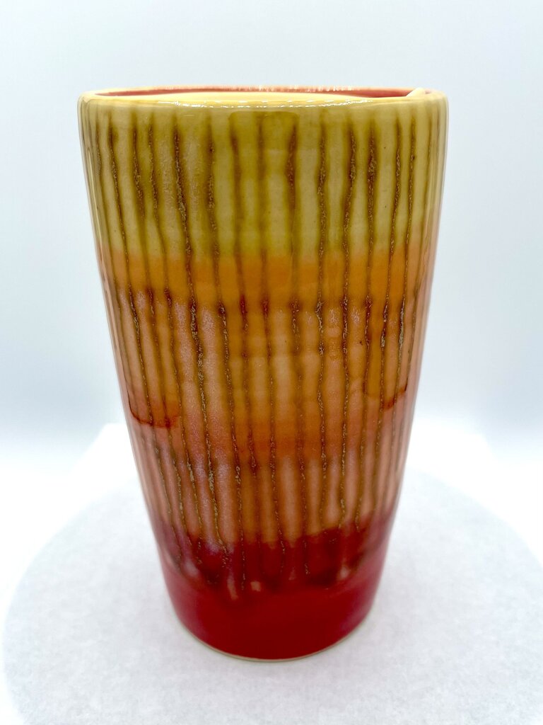 Travel Cup- Marigold/Snapdragon Rain
