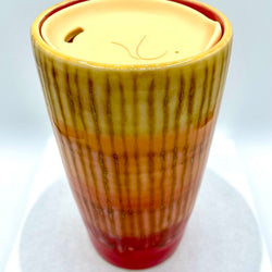 Travel Cup- Marigold/Snapdragon Rain - view 2