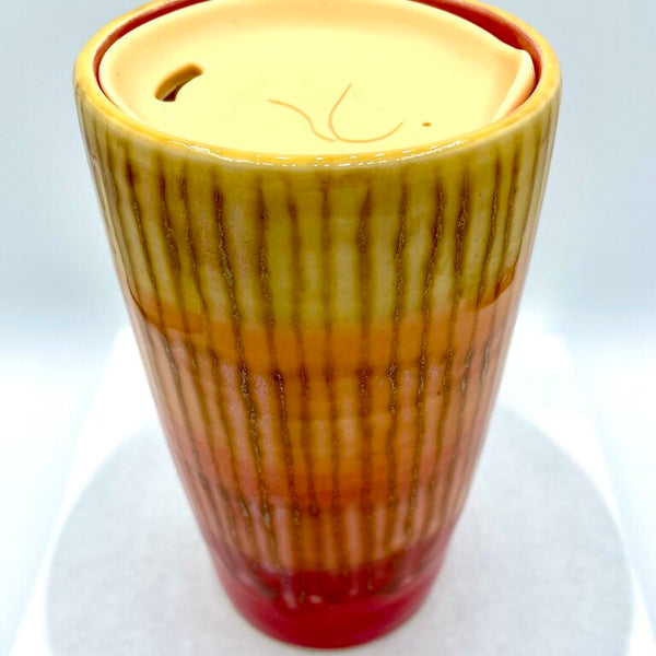 Travel Cup- Marigold/Snapdragon Rain