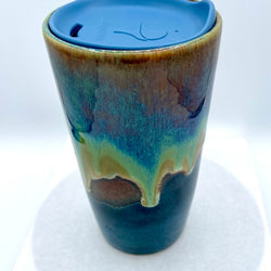 Travel Cup- Sapphire Flux - view 2