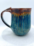Mug- Copper/Sapphire Rain