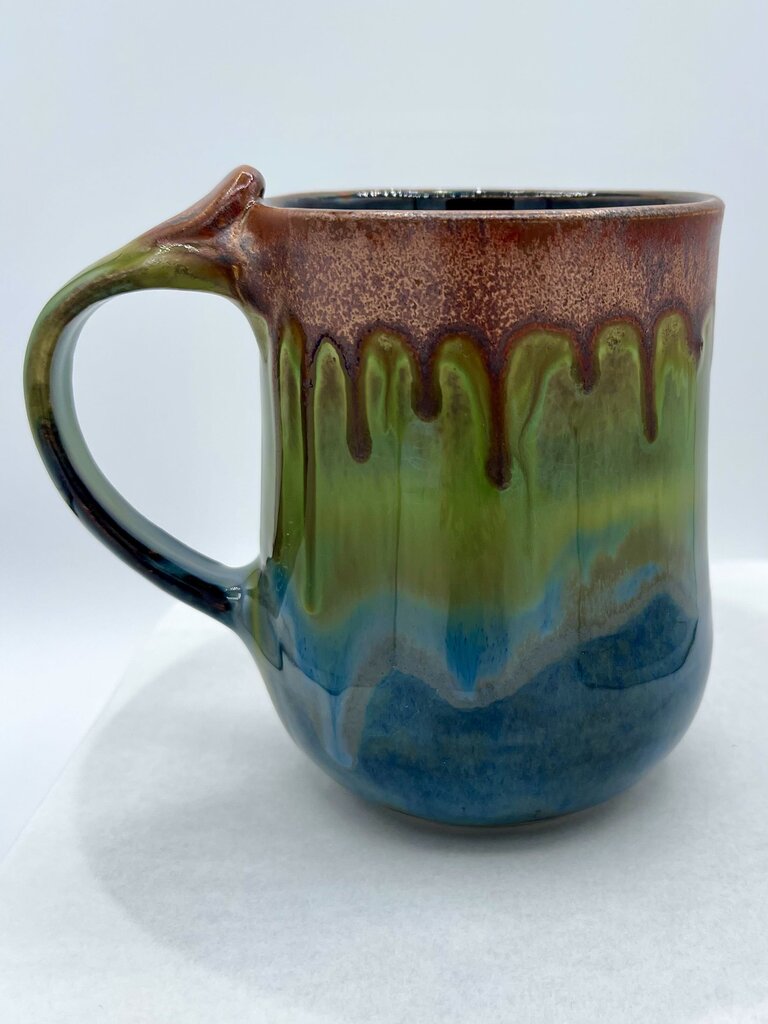 Mug- Copper/Sapphire/Seaweed Flux