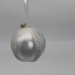 Silver Satin ornament - view 3