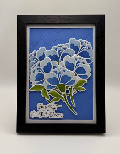 Live Life In Full Bloom 5x7 Framed Art