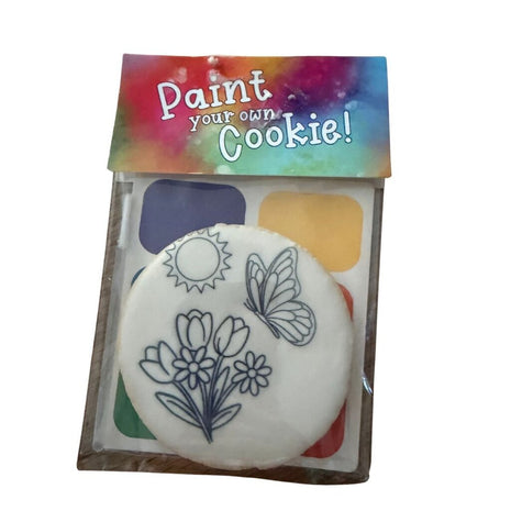 Paint-Your-Own Butterfly Cookie
