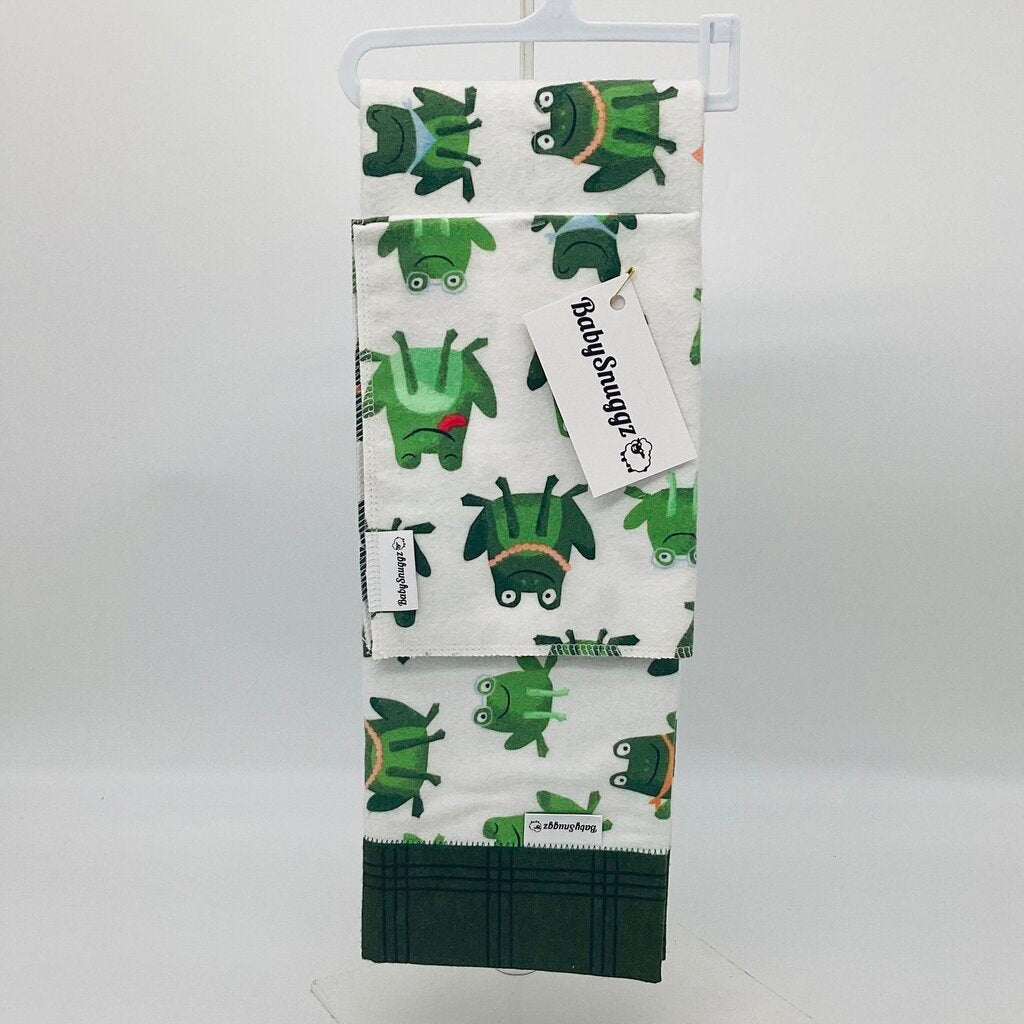 Baby Blanket & Burp Cloth Set