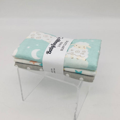 3 Pack Burp Cloths