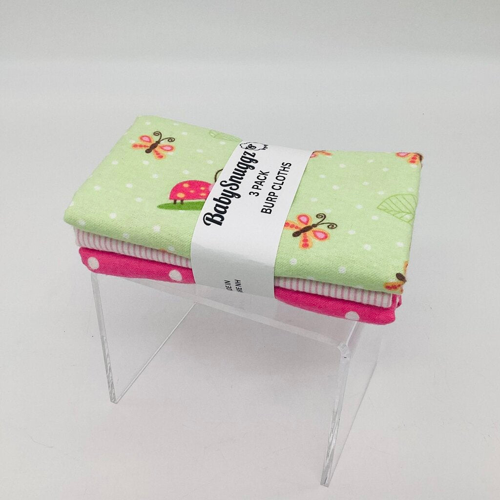 3 Pack Burp Cloths