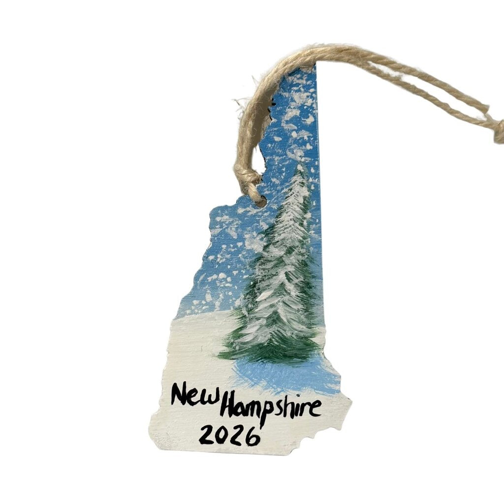 NH Ornament- Snowy tree