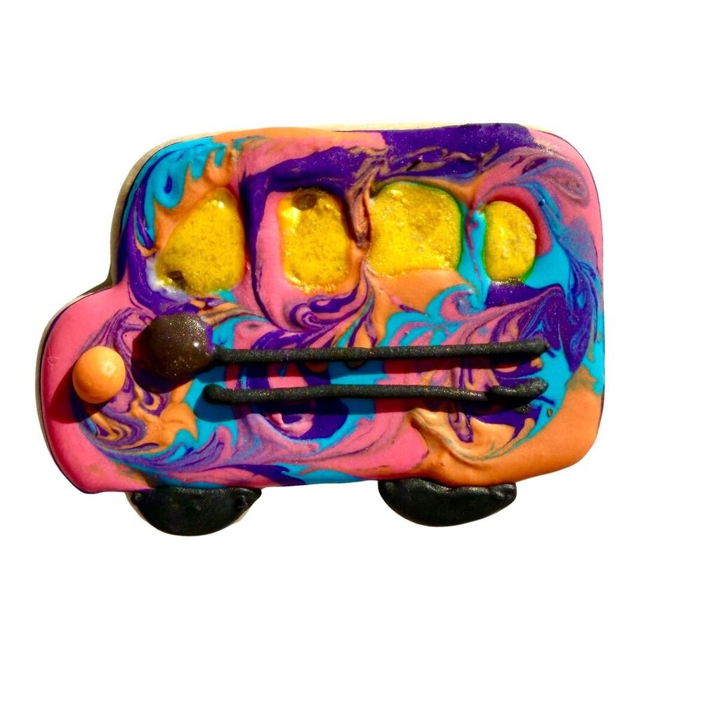 School Bus Cookie