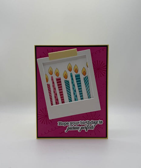 GC - Hope Your Birthday Is Picture Perfect! Pink Card